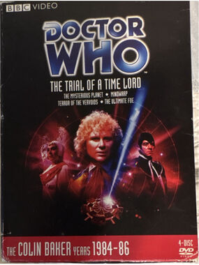BBC Video Doctor Who: The Trial of a Time Lord Colin Baker Years DVD Box Set
